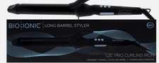 Bio Ionic Long Barrel Styler 1.25" Pro Curling Iron Black 1 Count