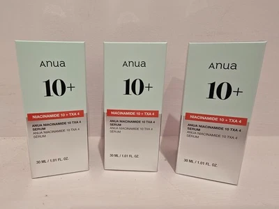 3 x Anua Niacinamide 10 - TXA 4 Serum 30ml