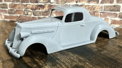 1/24 Scale: Stock  1937 Packard 115-C  Body.  3D Printed; Resin.