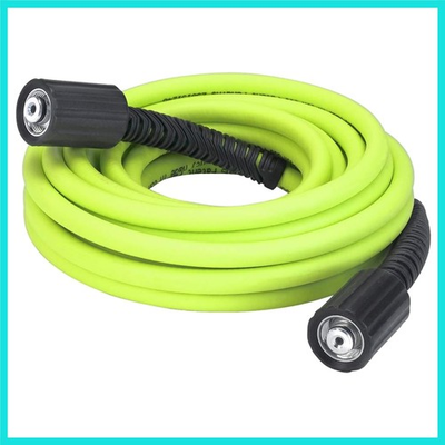 #ad Flexzilla Pressure Washer Hose with M22 Fittings 1 4 in. x 25 ft. ZillaGree... $47.66