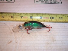 BAGLEY CRAYFISH GREEN FOIL FISHING LURE
