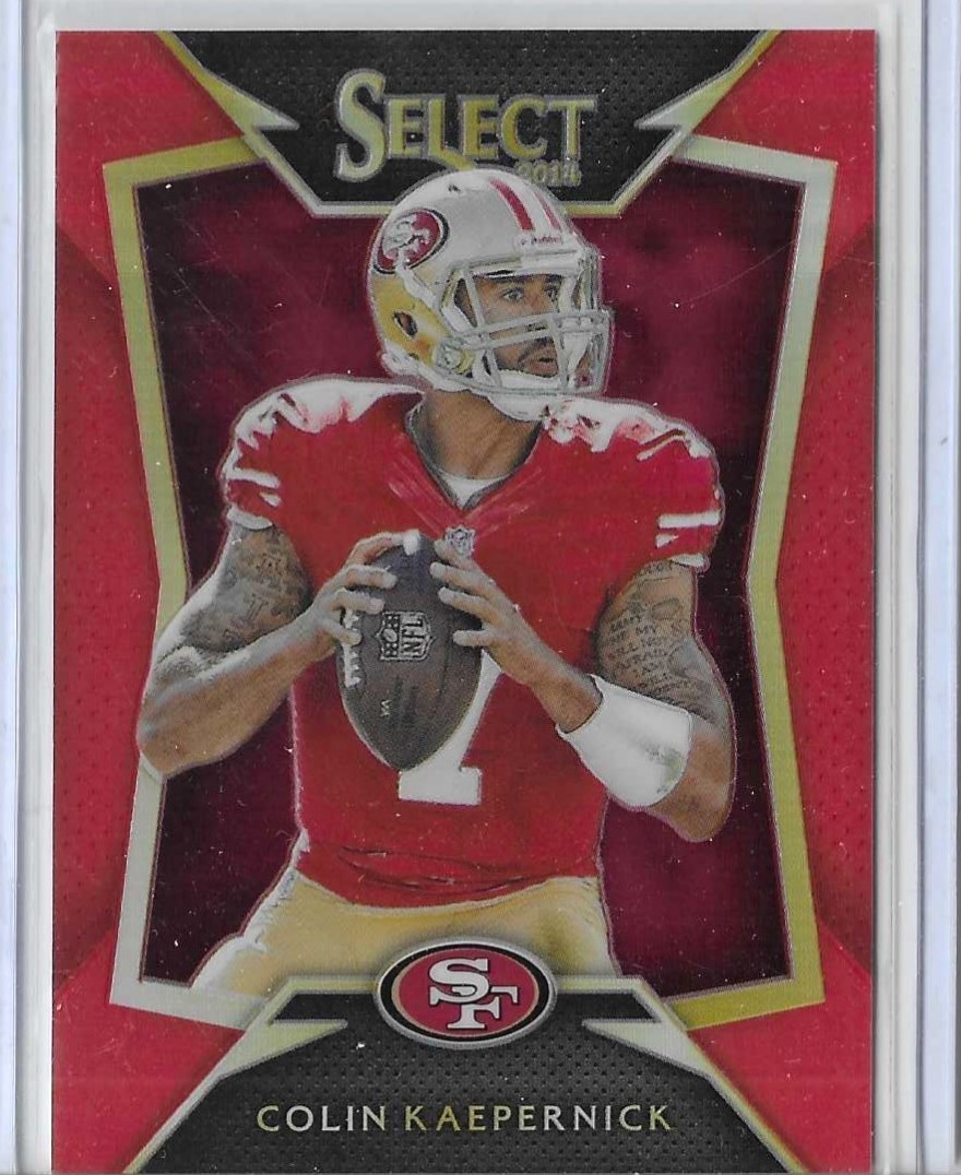 Colin Kaepernick 2014 Panini Select Orange Prizm/75 49ers NFL!