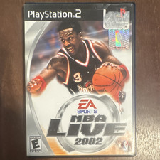 EA SPORTS NBA Live 2002 Multiplayer w/ Disc & Case - PS2 E NTSC-U/C 2001