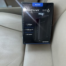 NETGEAR Nighthawk AX1800 WiFi 6 Router 1.8Gbps RAX9-100PAS NEW SEALED