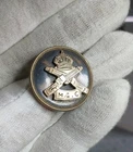 WW1 9ct Gold Cross MG M.G.C Centre Sweetheart Badge 25mm Diameter, #11