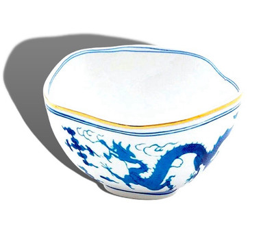 Seletti Classics On Acid x1 Schale Drache & Vogel Durchmesser 12cm BRANDNEU UVP 40£