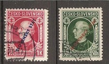 Slowakei 1939 24 - 25 gestempelt