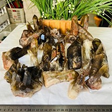 12.3LB A Set of Crystal Cluster Specimens Raw Natural Mineral Collectors  Decor