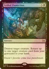 MTG FOIL Lethal Protection English SPE