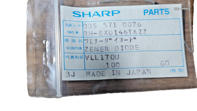 SHARP ZENER DIODE OEM RH-EX0146TAZZ USED IN VARIOUS MODELS