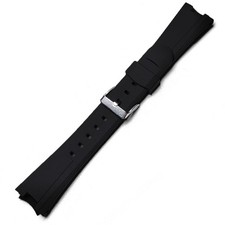 Rubber Watch Band Compatible with Casio Edifice EF305 EF-305-1AV, EF-305-9AV