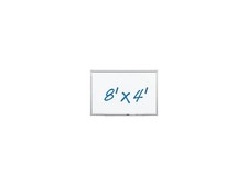 DRY ERASE BOARD PORCELAINALUMINUM FRAME 96INX48IN
