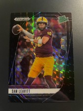 2025 Panini Prizm Draft Picks Rated Prospect Black Finite 1 of 1 Sam Leavitt #6