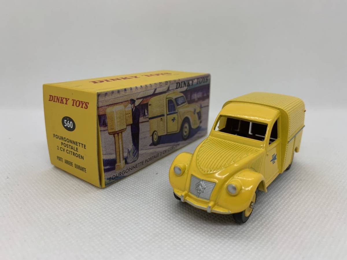 Dinky Toys France - Citroën 2CV La Poste - Miniature Vintage - Occasion