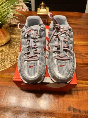 Nike P-6000 Silver Metallic Sail Lauf-/Lifestyle Sneaker Größe 38