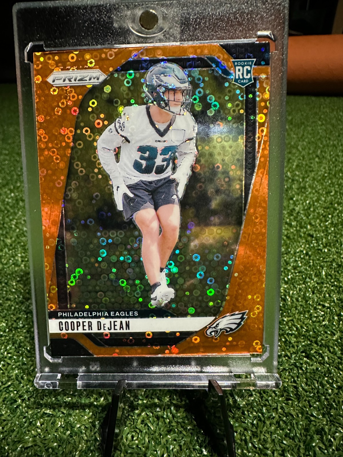 2024 Panini Prizm - Rookies Cooper DeJean #321 Disco Prizm (RC)