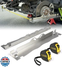 Lupar Heavy Duty Toe Alignment Tool Plates with Tape Measures, Upgrade Stainl