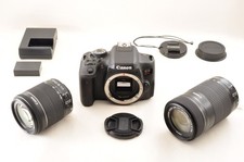 *Come nuovo* Canon EOS Rebel T6i /Kiss X8i /750D DSLR Camera/ 18-55 mm, 55-25...