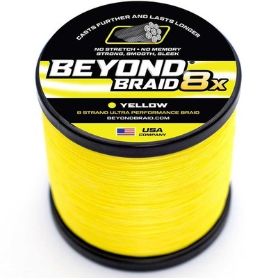 Beyond Braid Gelb 8X 150 Yards 8 lbs