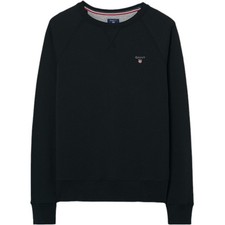 Image of GANT Small SHIELD LOGO Mens Crew Neck Sweatshirt