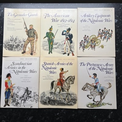 Osprey Publishing Men At Arms - Napoleonic Wars - Lot Of 6