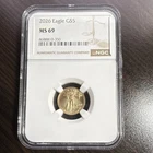 NGC MS69 American Eagle 2026 $5 Gold Coin 8688810-350 Gold Certified Graded