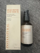 Hyaluronic Acid Serum, 2 fl oz (60 ml) Exp. 03/2027 Reduces Wrinkles