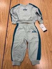 Nike Boys Blue Sportswear Oversized 2-piece Set 76L265-572 4T