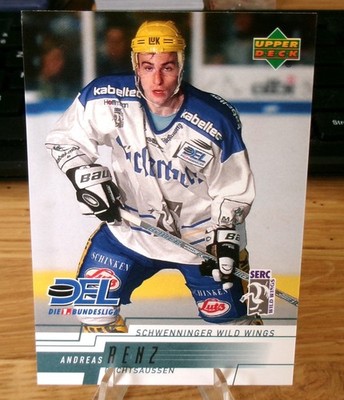 2000-01 Upper Deck DEL - Andreas Renz - Schwenninger Wild Wings #222