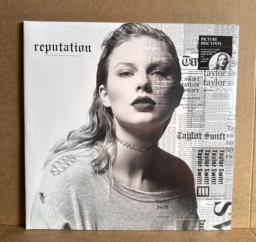 Taylor Swift Reputation Picture Disc 2 Vinyl LP New Sealed Mint