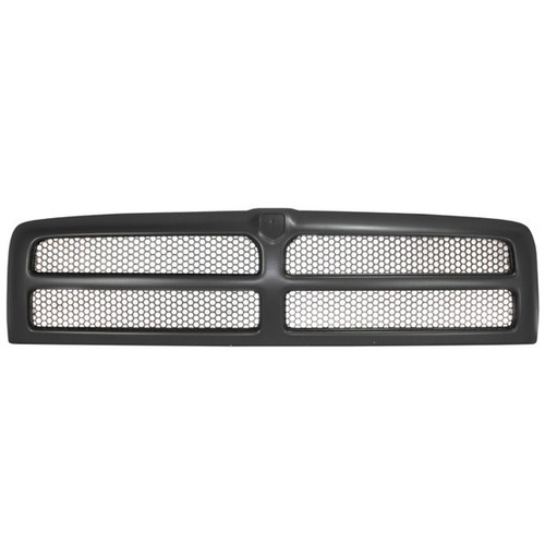 For 94-02 Ram Pickup Truck Front Grille Grill Assembly Black w/Honeycomb Insert