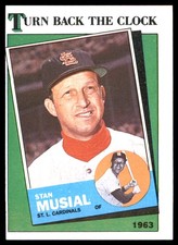 Stan Musial 1988 Topps #665 Cardinals MLB READ FREE SHIPPING AutographDen