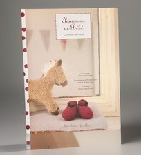 Livre Bricolage Créatif Tricots "chaussons De Bébés " 63 Pages