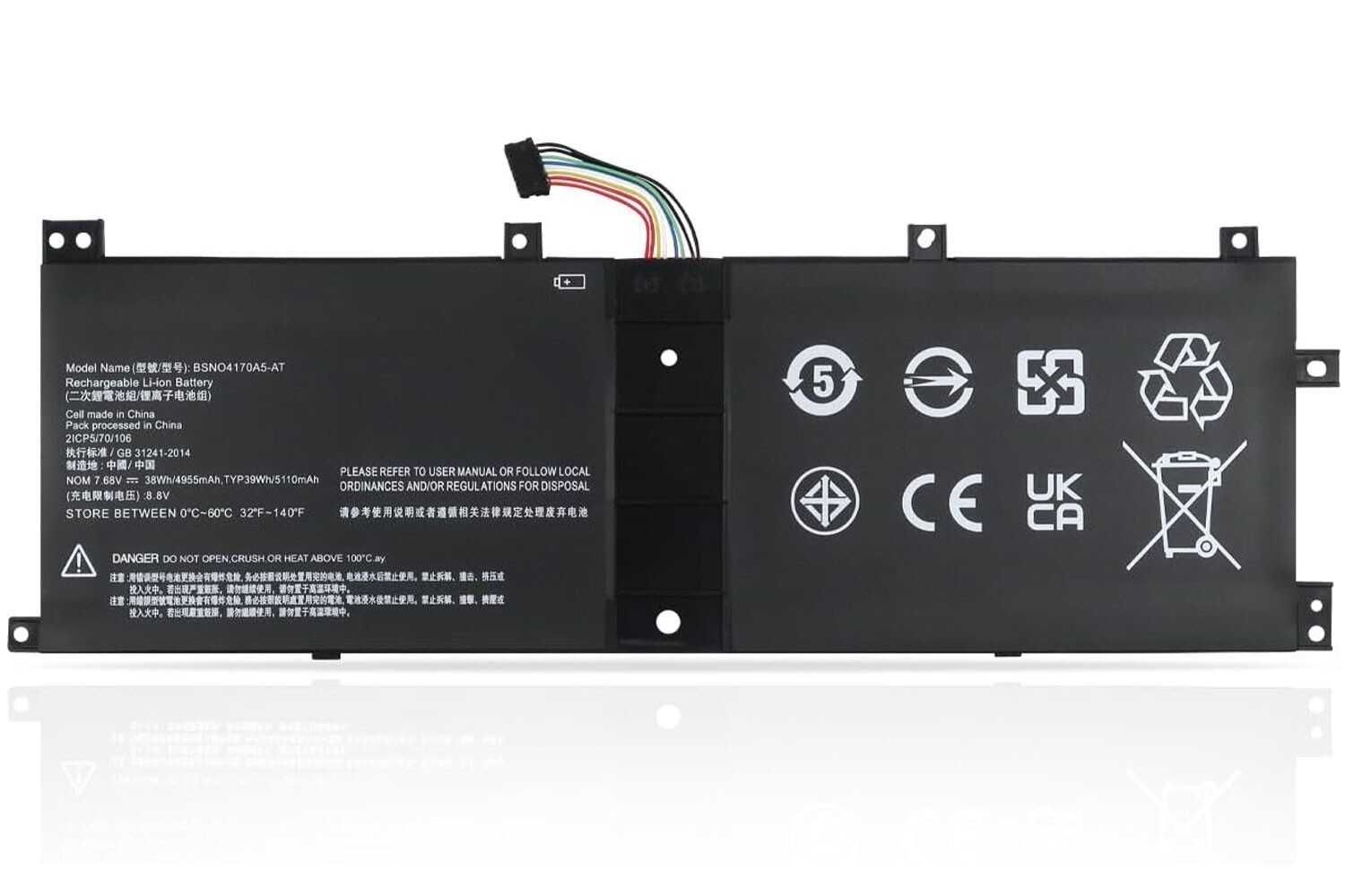 Batterie Lenovo Miix 520-12IKB haute capacité BSNO4170A5 39Wh durable