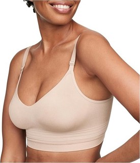 Warner's Easy Does It Allover Smoothing Seamless Longline Bra