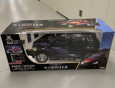 New Bright 1/6 Scale PT Cruiser 9.6V Radio Control RC Black Purple NEW & SEALED