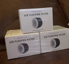 MEGAWISE Air Purifier Filters H13 True Hepa Replacement NEW 3 Filters