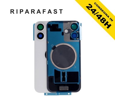 Rückseitige Abdeckung iPhone 16 Komplett Rahmen mit MagSafe Glas