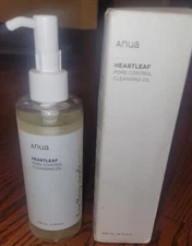X2 Anua Heartleaf Pore Control Cleansing Oil 200ml . One Box. One No Box