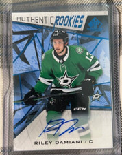 21/22 2021 SP GAME USED Authentic rookie Riley Damiani 