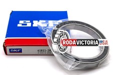 SKF 61811 2RS DEEP GROOVE BALL BEARING, RUBBER SEALED 55x72x9mm