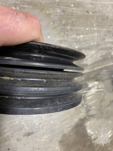 FORD Pinto Crankshaft 3 Groove Pulley D42E-6312-BD 1974 - Picture 7 of 9