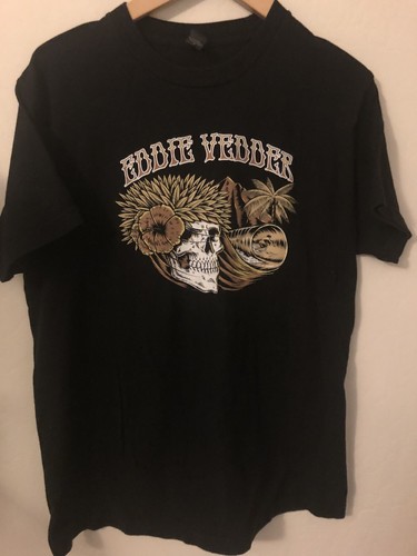 Eddie Vedder T Shirt Pearl Jam Aloha