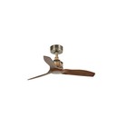 Mini Ceiling Fan Remote Control Just Fan XS Brass Antique Energy-Saving Fan