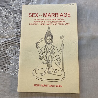 Sadhu Balwant Singh Grewal  Sex - Marriage  1974 (Rare)