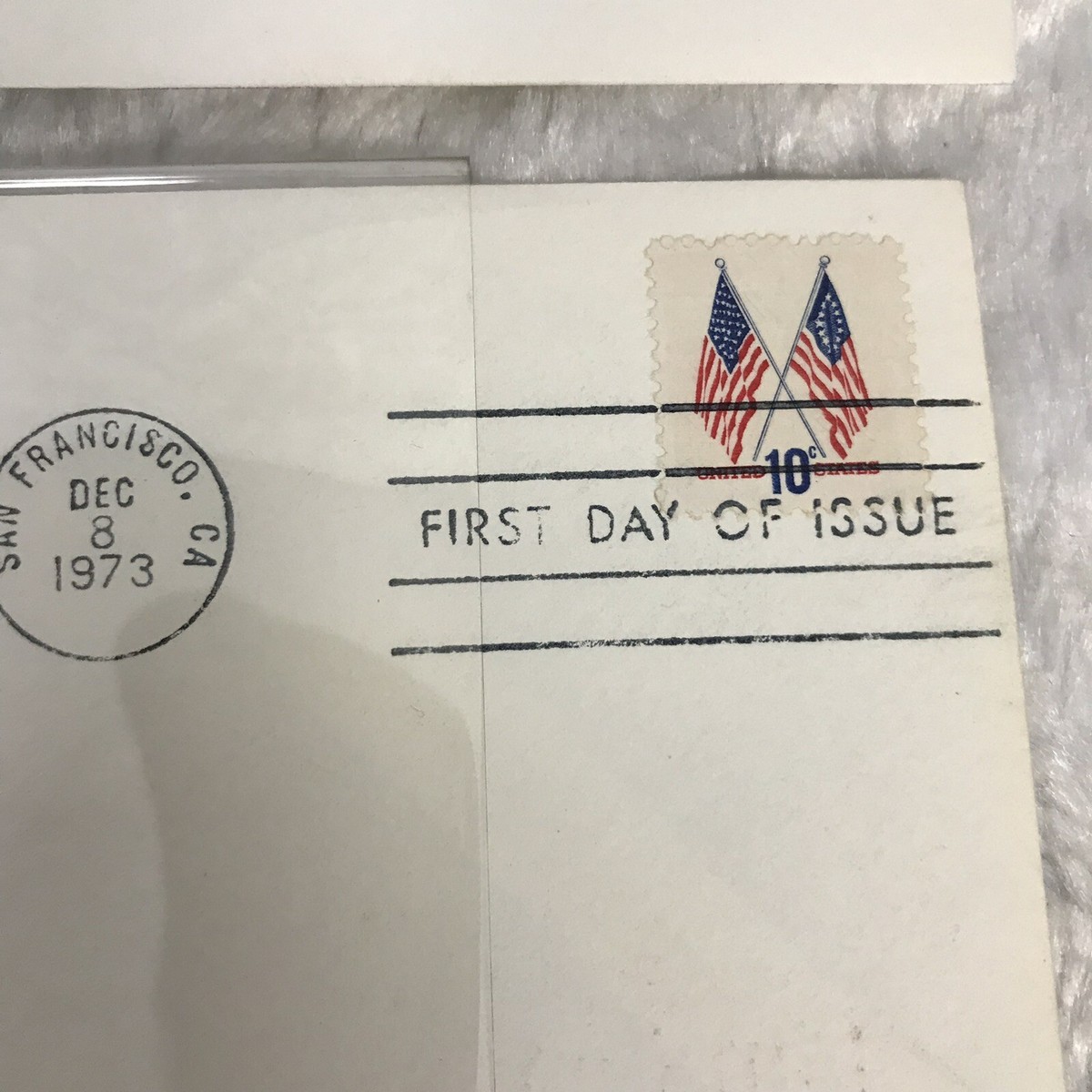 Vintage First Day of Issue Stamp US 10 Cent Definitive