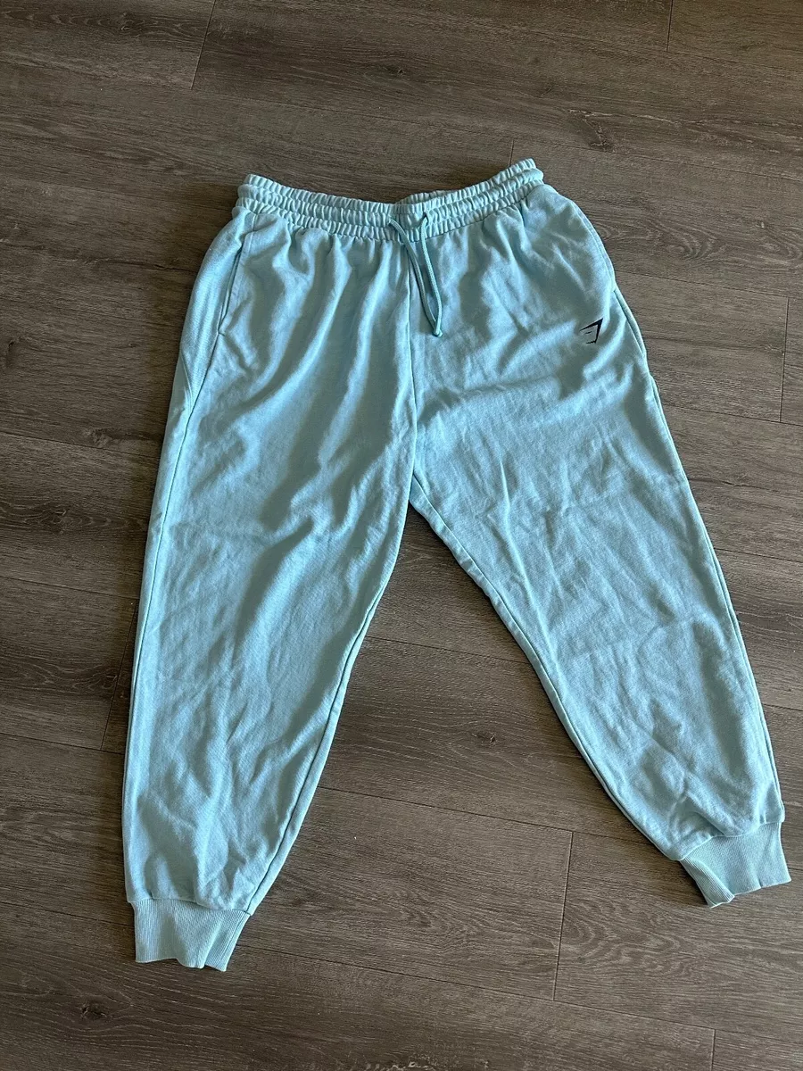 Gymshark POWER JOGGERS Iceberg Blue Size XL New eBay