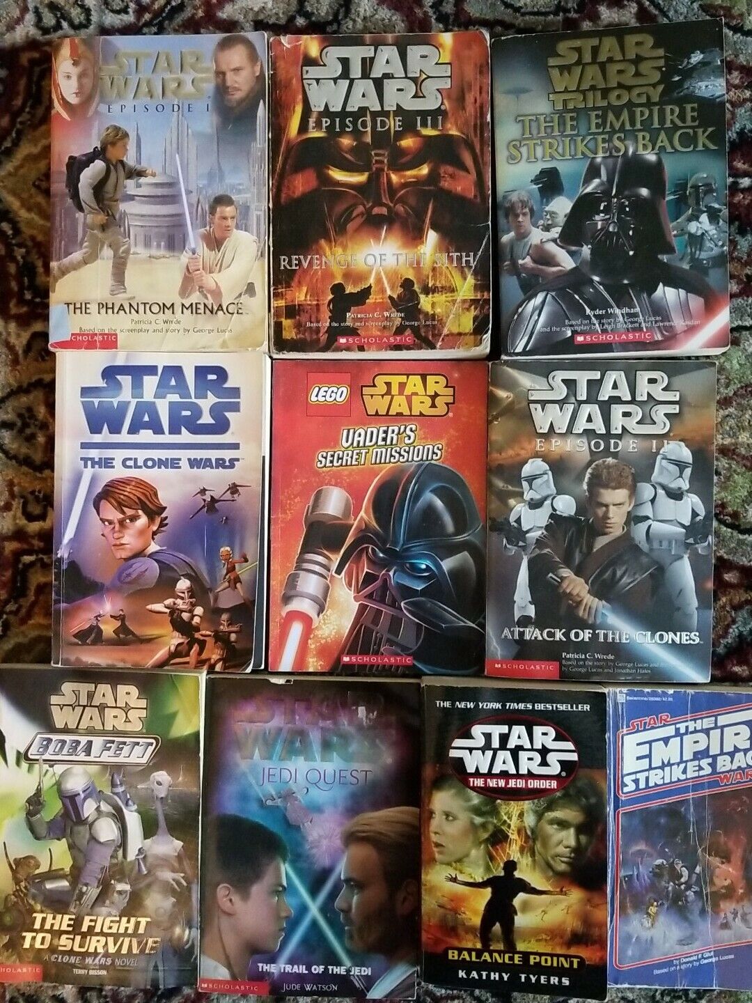 Star Wars Novels and Novelty Books