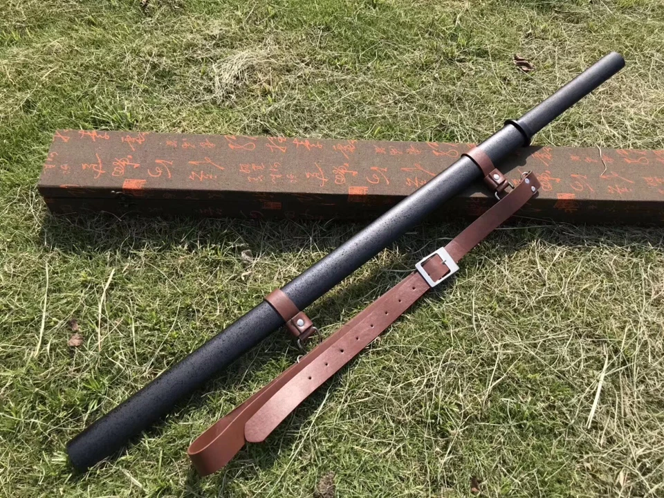 HIGH QUALITY ZATOICHI JAPANESE SAMURAI NINJA SWORD TANG DAO  HACKER - Image 3 of 4