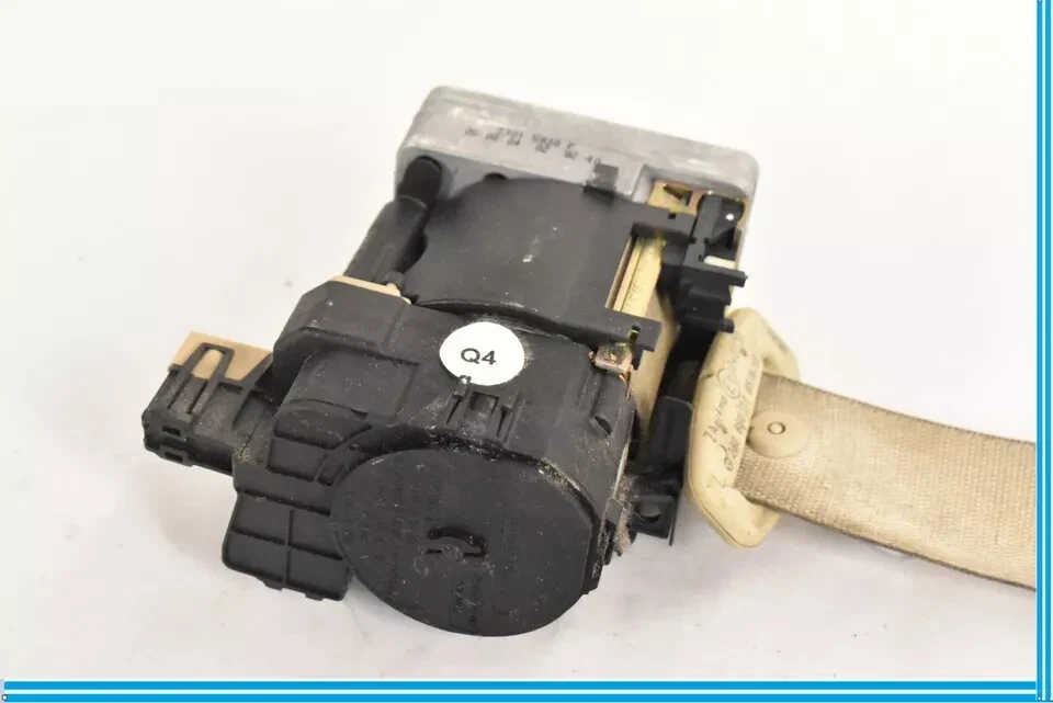03-06 Mercedes R230 SL55 AMG SL500 Cinturón de seguridad lateral izquierdo retractor beige OEM Foto 2 de 4
